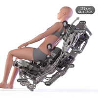 Fauteuil de massage intelligent 4D RENOVACARE PRMC-Y03 AI, corps entier, zéro gravité, rouleaux chauffants en acier de précision, électrique, vente en gros
