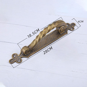 Luxury European Antique Solid Brass <strong>Door</strong> <strong>Handles</strong> Banquet Hall Glass Wooden <strong>Door</strong> <strong>Pulls</strong> Sturdy and Durable - Product Image 6