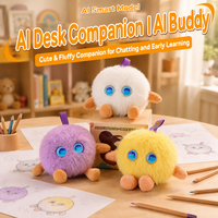 Jouet en peluche personnalisé HongRuiKe AI avec écran HD de 10 cm, compagnon de chat vocal, porte-clés