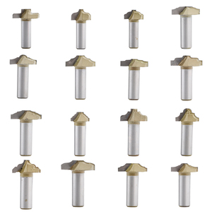 12.7mm CNC Cabinet Chamfering <strong>End</strong> <strong>Mill</strong> Router Bits <strong>Tungsten</strong> Carbide Woodworking <strong>End</strong> <strong>Mill</strong> 2-slot Three-arc Door Panel Planer - Product Image 4