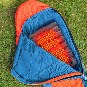 Coussin chauffant électrique réglable avec 3 niveaux de chaleur, batterie externe, camping, trekking - Product Image 3