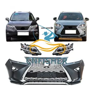 Cnfisher High Quality New Model Upgrade Kit facelift kit Front Bumper For LEXUS RX270 RX350 RX450 2009 -2015 TO 2018 2020 modell