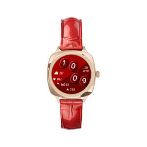 2024 New Arrival của phụ nữ độc quyền Smartwatch tương lai của công nghệ thời trang IP68 không thấm nước với da ban nhạc kim loại trường hợp - Product Image 2