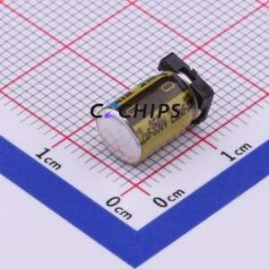 Condensateur électrolytique en aluminium SMD VKMC1002V2R2MV, SMD, D6.3xL10mm 2.2uF 20% 350V 125mA-100kHz - Product Image 1