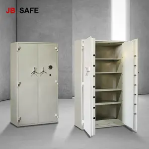 JB 2 horas gabinete resistente al fuego caja de seguridad inteligente Banco bóveda caja maestra