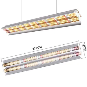 T5 T8 18W 36W 54W Volledige Spectrum Plant Lichten Voor Kamerplanten, koppelbaar Licht Groeien Strips Met Led Chips, Zonlicht Vervangen