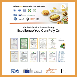 ผงไข่ขาวเกรดอาหาร ได้รับการรับรองฮาลาล/HACCP ปรับแต่งได้ตามความต้องการ ขายส่งในราคาโรงงาน สำหรับซัพพลายเออร์อาหารระดับโลก - Product Image 3