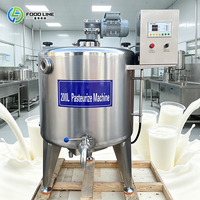Cuve de pasteurisation à bain-marie pour lait frais, stérilisateur à basse température