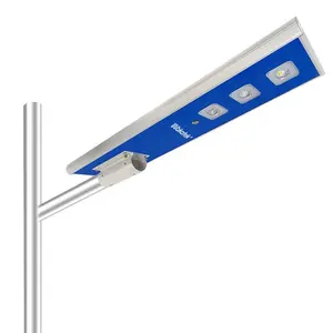 WAKATEK Commercial Induction Street Lamp 300w Waterproof Ip67 Integrated All In One Led Solar Street Light