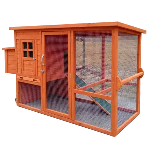 retailer High quality Waterproof cock house home Wooden chicken Coop animal Cages Ducks For Sale