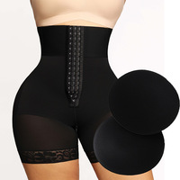 Faja Moldeadora de Compresión para Mujer con Hebilla, Ropa Interior Levanta Glúteos, Braguita Moldeadora con Relleno, Levanta Glúteos