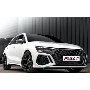 Pare-chocs de voiture automatique pour Audi A3 <span class=keywords><strong>2021</strong></span> modifié en <span class=keywords><strong>RS3</strong></span> avec assemblage de pare-chocs avant, calandre, diffuseur arrière, tuyaux de queue - Product Image 6