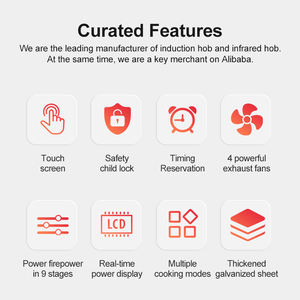 <span class=keywords><strong>Precio</strong></span> de China Doble 2 Quemadores Wok 4kw Eléctrico Comercial Doble <span class=keywords><strong>Estufa</strong></span> Cocina de Inducción - Product Image 2