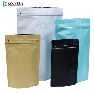 Pochette debout transparente personnalisée pour animaux de compagnie à huit joints latéraux 5kg sac alimentaire zip-lock portable pour riz et <span class=keywords><strong>farine</strong></span> de <span class=keywords><strong>millet</strong></span> sac cadeau à fermeture éclair - Product Image 3