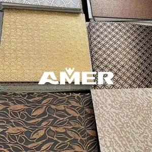 Amer China ps charcoal wall panel for interior decoration cladding