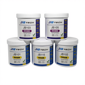 Pâte thermique résistante aux hautes températures pour la dissipation thermique du processeur/LED, conductivité thermique de 1,0 à 5,0, disponible en blanc/gris - Product Image 4