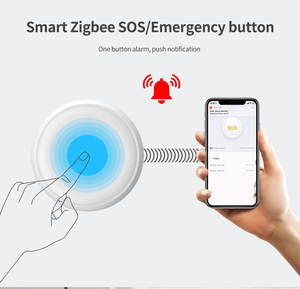 {Fabricante} Botón Zigbee Todo en Uno para Alerta de Emergencia SOS, Timbre Inteligente y Interruptor Inalámbrico - Product Image 2