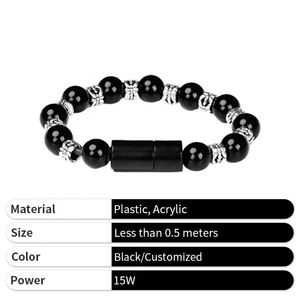2026 Type C Fast <b>Charging</b> <b>Cable</b> Creative Design Plastic Beaded Micro USB Bracelet Data <b>Cable</b> for Phone - Product Image 4
