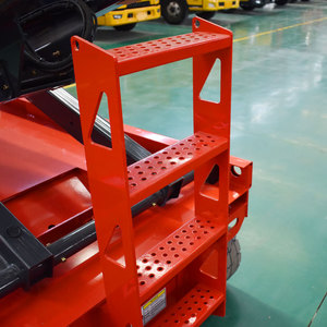 Walking Type Scissor Lift 4m 6m 8m <b>Electric</b> Semi Self Propelled Mobile Lifting <b>Table</b> - Product Image 4