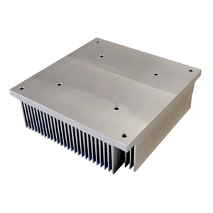 Dissipateur <span class=keywords><strong>thermique</strong></span> carré en <span class=keywords><strong>aluminium</strong></span> sur mesure 120(L)*36(H)*120(L)mm, dissipation de chaleur haute efficacité, dissipateur <span class=keywords><strong>thermique</strong></span> extrudé en <span class=keywords><strong>aluminium</strong></span> - Product Image 2