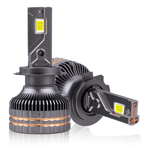 ไฟหน้า LED H4 400W 50000lm สว่างพิเศษ หลอดไฟรถยนต์ 6500k สีขาว H1 H3 H4 H7 H11 9005 9006 9012 H13 ไฟหน้า LED - Product Image 3
