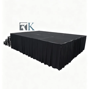 Escenario móvil de aluminio de instalación rápida con soporte de aluminio para bodas, actuaciones, exposiciones y eventos musicales - Product Image 1