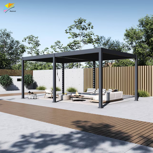 <span class=keywords><strong>Toldo</strong></span> Automático de Aluminio para Exteriores, Ecológico, con Recubrimiento en Polvo, para Patio, Balcón, Terraza, Gazebo, Arcos, Puentes, Pérgola - Product Image 6