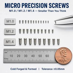 Solutions de fixation personnalisées, fabricant de vis OEM ODM, différents types de vis <span class=keywords><strong>en</strong></span> acier au carbone, <span class=keywords><strong>en</strong></span> acier inoxydable, M2, M2.5, M3, petites vis mécaniques - Product Image 2