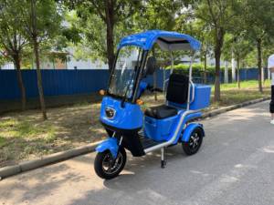 Thiết Kế Mới Điện Dịch Vụ Giao Hàng Xe Mở Thân Cây 60V Ba Bánh Xe Mở Rộng Phạm Vi Tốc Độ EEC Chứng Nhận Hậu Cần Hàng Hóa - Product Image 6