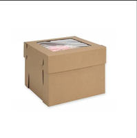 Boîte à gâteau de mariage en carton ondulé sur mesure en gros