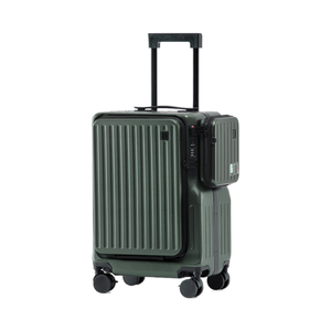 Front-Opening Trolley Case Large Capacity Travel Suitcase Carry-on Double-Opening Password <b>Lock</b> Luggage RTS Bulk Mixed Order - Product Image 2
