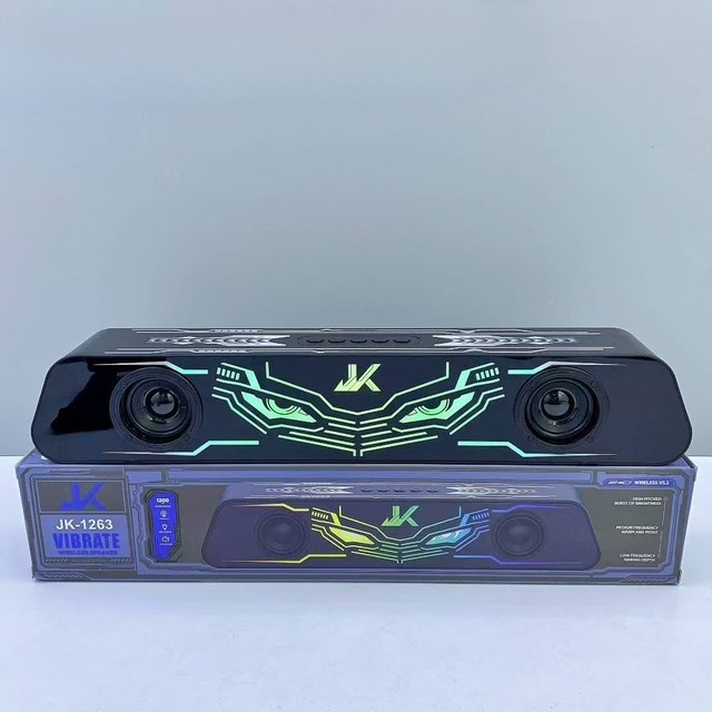 Factory Custom Long Style Speaker Colorful Lights Sound Bully Home Theatre Subwoofer Speaker