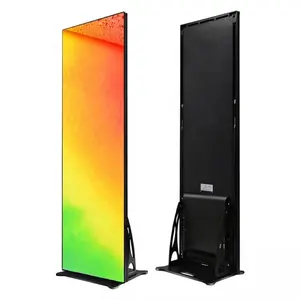 High brightness P2.5 LED video wall screen poster display led standee for store shopping mall advertising