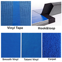 Tapis de lutte professionnel personnalisé en cuir XPE/PVC, épaisseur 2-5 cm, écologique, 10m*10m, équipement d'arts martiaux