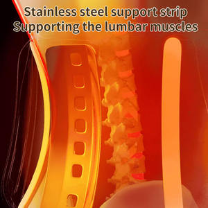 เข็มขัดพยุงหลังแบบมีถุงลมคู่พร้อมประคบร้อน นวดหลังส่วนล่าง บรรเทาอาการปวดกระดูก พร้อมระบบสั่นและให้ความร้อน - Product Image 5