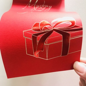 Bìa Bìa Cứng 230gsm 300gsm Kết Cấu Vải Lanh Giấy Bìa Cứng Màu Dập Nổi - Product Image 6