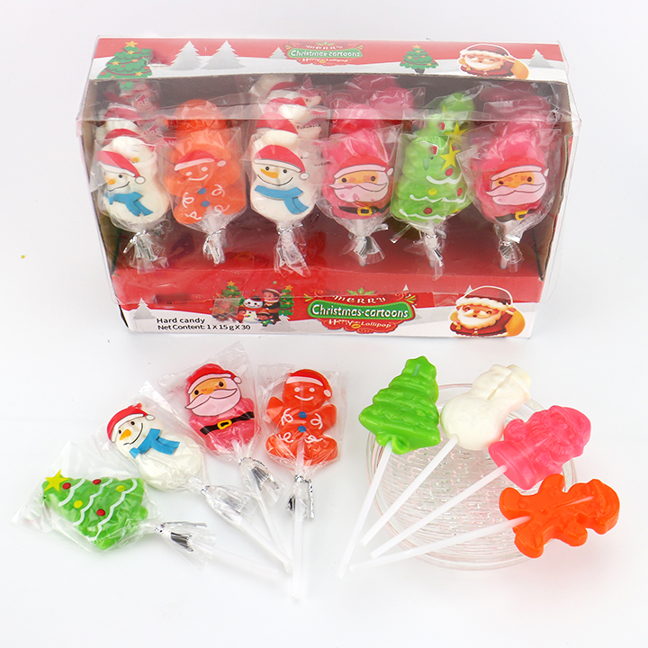 christmas tree lollipop