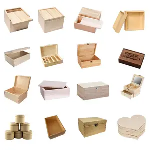 wedding favors gift box dessert table display wood crafts