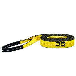 高品質ポリエステルナイロンウェブスリングベルト、コンテナ吊り上げ用スリング、フラットダブルレイヤーポリエステルスリングウェビングベルト - Product Image 2