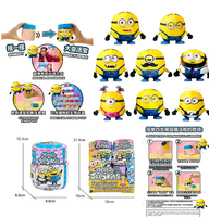 Spinmaster Minion Magic Can Magic Shaker Can Blind Box 14 ans et plus Cadeau d'anniversaire surprise