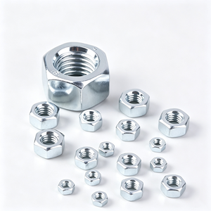 Écrou hexagonal en acier au carbone GB6170 de haute qualité, écrou hexagonal métrique zingué pour fixation mécanique, directement de l'usine - Product Image 5