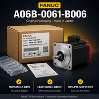 Moteur servo AC FANUC A06B-0061-B006 Beta IS 2/4000 d'origine, 0,5 kW, 4000 tr/min, capuchon rouge, moteur servo pour machine CNC, fabriqué au Japon