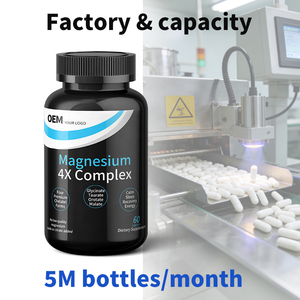 Cápsulas de Magnesio 4X Complex al por Mayor, Fabricante OEM, Fórmula y Empaque Personalizados, Ventaja de Costo al por Mayor y Suministro Estable - Product Image 4