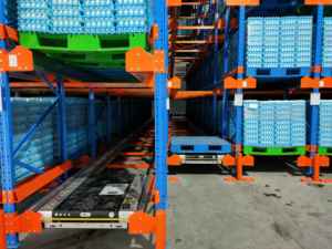 Système de rayonnage à navette pour palettes XZY à 4 voies : la solution efficace, rapide et fiable pour automatiser votre entrepôt de palettes - Product Image 3