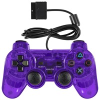 Control de Juego con Cable P2 Personalizado de Fábrica, Doble Vibración, Doble Motor, Diseño de Copo de Nieve Transparente y Colorido, Compatible con PC, Botón Turbo