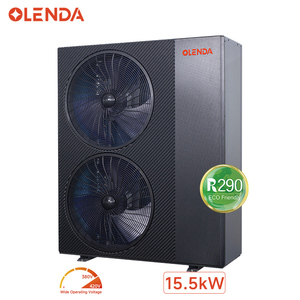 Pompe à chaleur air-eau Olenda haute efficacité 15,5 kW R290 pour chauffage domestique et hôtelier et chauffage extérieur - Product Image 1