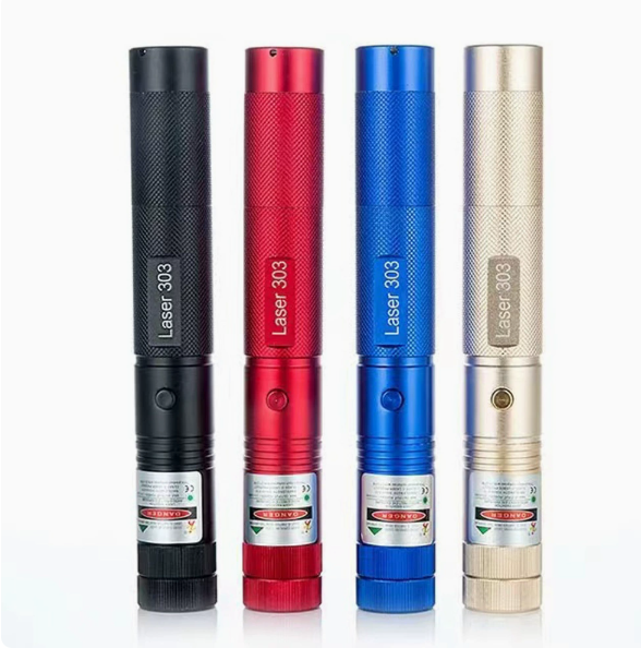 303 High-power Laser Pointer Pen, Infrared Laser Light, Sales Office Sand Table Laser Pen, Flashlight Red Green