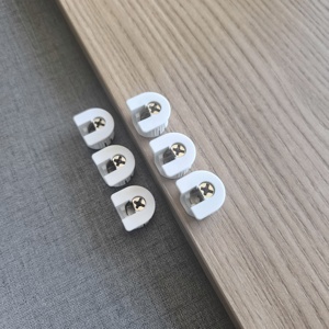 <b>Kitchen</b> Furniture Wood Cabinet Fastener <b>Plastic</b> Inside Wardrobe with Connectors & Shelf Supports - Product Image 1
