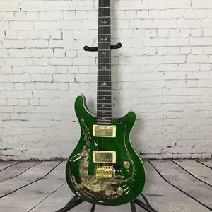 <span class=keywords><strong>Guitarra</strong></span> Eléctrica Estilo <span class=keywords><strong>PRS</strong></span> de Alta Calidad con Cuerpo y Mástil de Caoba, Acabado Brillante con Trémolo, 39 Pulgadas, para Bandas Profesionales y Espectáculos - Product Image 6