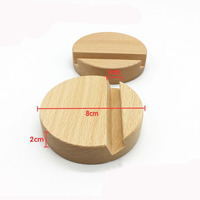 Support de téléphone intelligent en bois, supports de téléphone portable, support de tablette